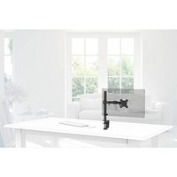 hama Monitor-Halterung 00118490 schwarz für 1 Monitor, Tischklemme hama Monitor-Halterung 00118490 schwarz für 1 Monitor, Tischklemme von Hama