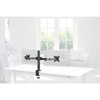 hama Monitor-Halterung FULLMOTION 00118494 schwarz für 2 Monitore, Tischklemme hama Monitor-Halterung FULLMOTION 00118494 schwarz für 2 Monitore, Tischklemme von Hama