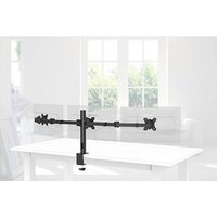hama Monitor-Halterung FULLMOTION 00118495 schwarz für 3 Monitore, Tischklemme hama Monitor-Halterung FULLMOTION 00118495 schwarz für 3 Monitore, Tischklemme von Hama