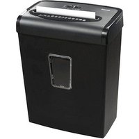 hama Premium M8+ Aktenvernichter mit Partikelschnitt P-5, 2 x 12 mm, bis 8 Blatt, schwarz hama Premium M8+ Aktenvernichter mit Partikelschnitt P-5, 2 x 12 mm, bis 8 Blatt, schwarz von Hama