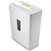 hama Prime M50CD-W Aktenvernichter mit Partikelschnitt P-5, 2 x 12 mm, bis 5 Blatt, weiß von Hama
