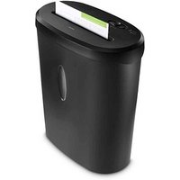 hama Safe X120 Aktenvernichter mit Partikelschnitt P-4, 4 x 40 mm, bis 12 Blatt, schwarz von Hama