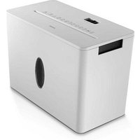 hama Safe X40-W Aktenvernichter mit Partikelschnitt P-4, 4 x 33 mm, bis 4 Blatt, weiß von Hama