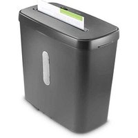 hama Safe X50 Aktenvernichter mit Partikelschnitt P-4, 4 x 39 mm, bis 5 Blatt, schwarz von Hama