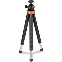 hama Traveller Pro Kamera-Stativ schwarz, rot max. Arbeitshöhe 23,0 cm von Hama