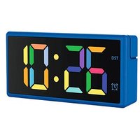 hama digitaler Wecker Ibiza blau Kunststoff 15,0 x 7,5 cm von Hama