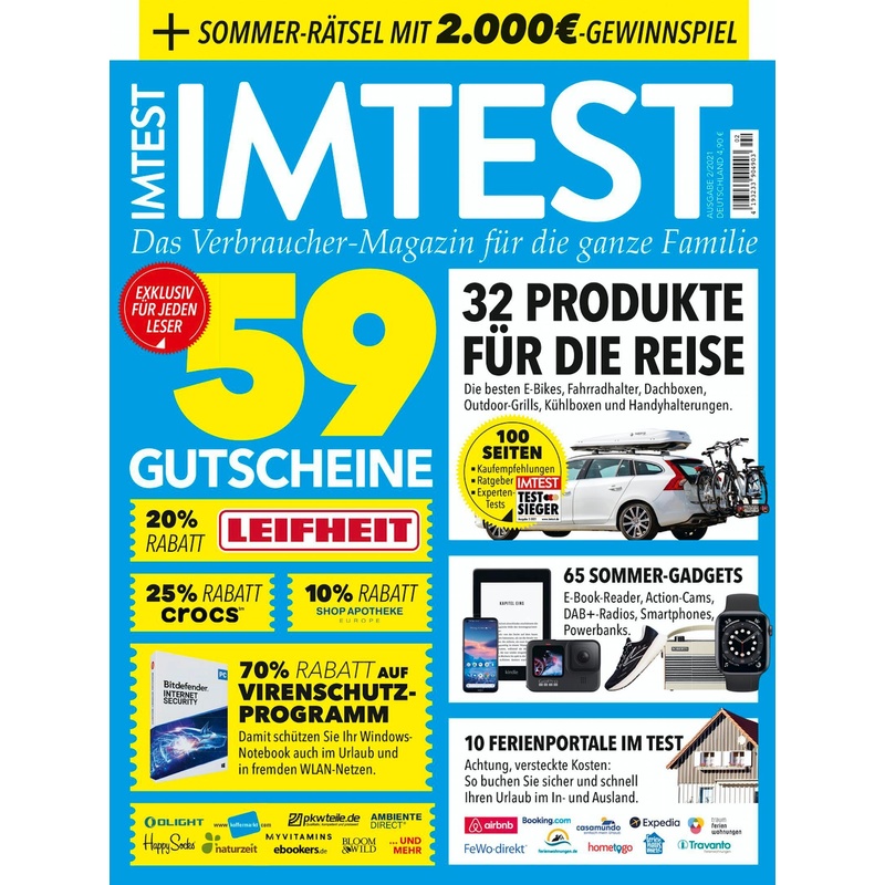Imtest 03 - Das Test-Magazin Für Die Ganze Familie, Taschenbuch von Hamburger Abendblatt
