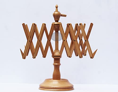 Hamd Crafts Holzschirm Swift Garnwickler | Garn | Buche Wolle Wickler | Werkzeug für Strickliebhaber Hamd Crafts Holzschirm Swift Garnwickler | Garn | Buche Wolle Wickler | Werkzeug für Strickliebhaber von Hamd Crafts