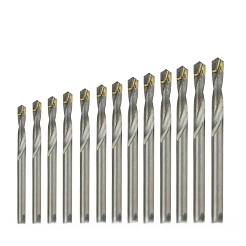 10 STÜCKE/13 STÜCKE/18 STÜCKE Hartmetallbohrer mit Wolframstahl-Zylinderschaftbohrer werden for Stahl, Eisen, Aluminiumlegierung, Keramikfliesen verwendet(13pcs) von Hameate