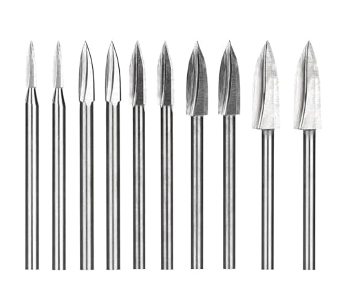 10 STÜCKE Holzgravur Bit 3mm Schaft 3-8mm Hartmetall-schleifgrat for Holzbearbeitungswerkzeug Bohren Schnitzen Gravur Bit 10 STÜCKE Holzgravur Bit 3mm Schaft 3-8mm Hartmetall-schleifgrat for Holzbearbeitungswerkzeug Bohren Schnitzen Gravur Bit von Hameate