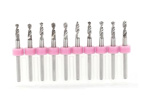 10PCS Bohrer for Bohren Leiterplatte Hartmetall CNC Maschine Mini Bohrer(10pcs 2.6mm) von Hameate