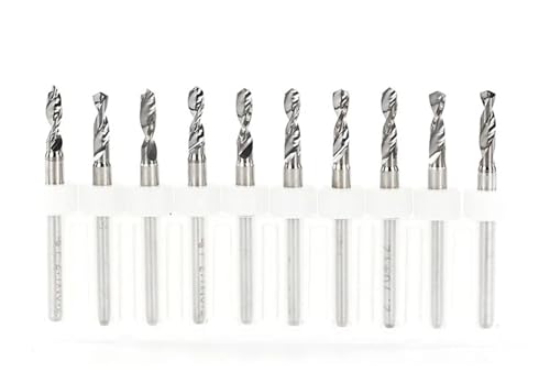10PCS Bohrer for Bohren Leiterplatte Hartmetall CNC Maschine Mini Bohrer(10pcs 2.7mm) von Hameate