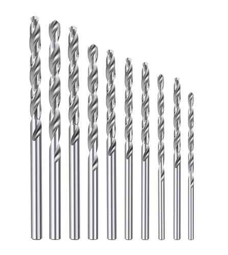 10PCS HSS Mini Twist Drill Bit 0.5-3.0mm For Rotary Tool Straight Shank Drill Bit Hand Tools(10pcs 2.0mm) von Hameate