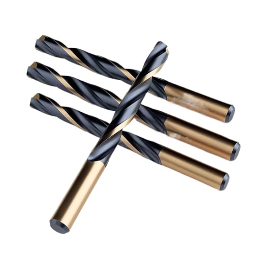 10PCS Twist Bohrer Kobalt Bohrer Bohren Metall Eisen Aluminium Legierung for Gusseisen Aluminium Legierung Edelstahl(1.5) von Hameate