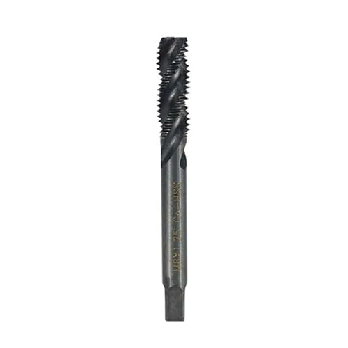 1PC/6PCS HSS Gewinde Tap Spiral Maschine Tap Threading Werkzeug Nitrid Beschichtet Schraube Tap Bohrer(M8x1.25) von Hameate