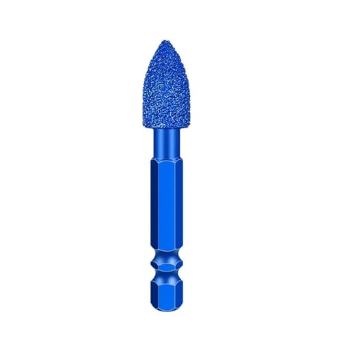 1PC/7PCS Sechskantschaft Schleifkopf Marmor Fliesen und Stein Schleifkopf von Löten Bohren und Schleifen Kopf(6.35x10mm-Z) von Hameate
