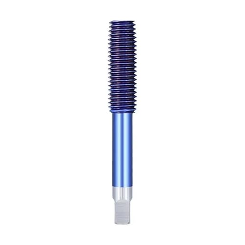 1PC/8PCS Nutenlose Formmaschinengewindebohrer M2-M12 Nano Blau Beschichtete Gewindebohrer HSS Gewindebohrer Extrusionsgewindebohrer(M12x1.75) von Hameate