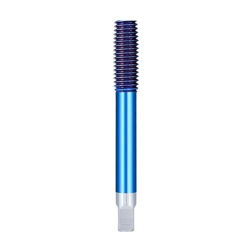1PC/8PCS Nutenlose Formmaschinengewindebohrer M2-M12 Nano Blau Beschichtete Gewindebohrer HSS Gewindebohrer Extrusionsgewindebohrer(M8x1.25) von Hameate