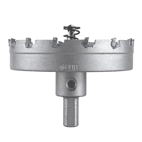 1PC 15-100mm Lochsäge Hartmetallspitze Kernbohrer Bohrkrone for Metall Edelstahllegierung(17mm) von Hameate