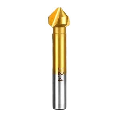 1PC 3 Flöte Senker Bohrer 90 Grad Anfasen Werkzeuge Fase Anfasen Holz Metall Loch Bohren(12.4mm) von Hameate