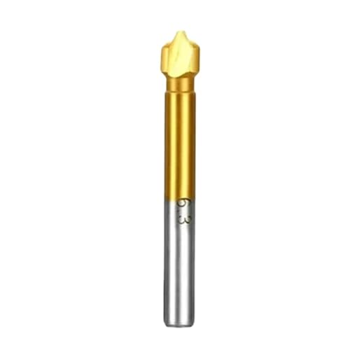 1PC 3 Flöte Senker Bohrer 90 Grad Anfasen Werkzeuge Fase Anfasen Holz Metall Loch Bohren(6.3mm) von Hameate