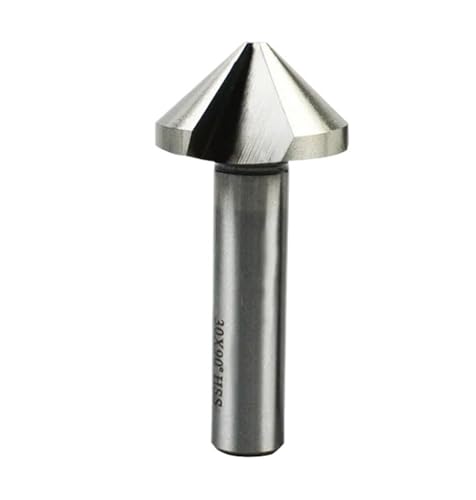 1PC 4,5-60mm Senker Bohrer 1 Flöte/3 Flöten 90 Grad Entgraten Fase for Stahl Eisen aluminium Metall(3 Flute,8.3mm) von Hameate