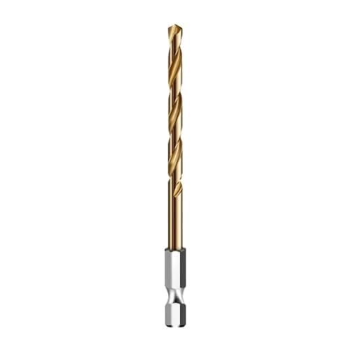 1PC Bohrer 1/4 Sechskantschaft Spiralbohrer Stahl Titan beschichtet Hochgeschwindigkeits-Sechskantgriff Werkzeug(1.5mm) von Hameate