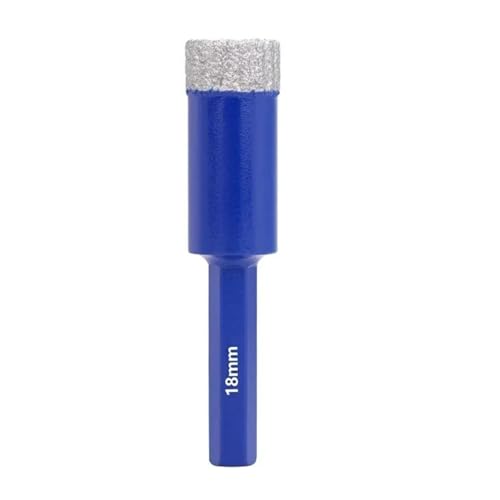 1PC Diamant Gelötete Bohrer Loch Sah Cutter for Glas Marmor Granit Ziegel Fliesen Keramik Porzellan Beton(18x10mm) von Hameate