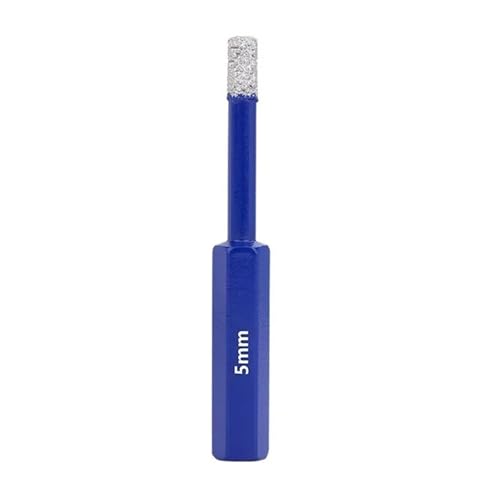 1PC Diamant Gelötete Bohrer Loch Sah Cutter for Glas Marmor Granit Ziegel Fliesen Keramik Porzellan Beton(5x10mm) von Hameate