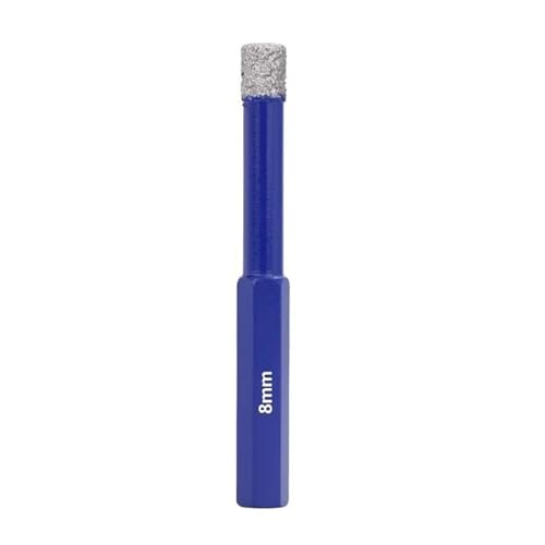 1PC Diamant Gelötete Bohrer Loch Sah Cutter for Glas Marmor Granit Ziegel Fliesen Keramik Porzellan Beton(8x10mm) von Hameate