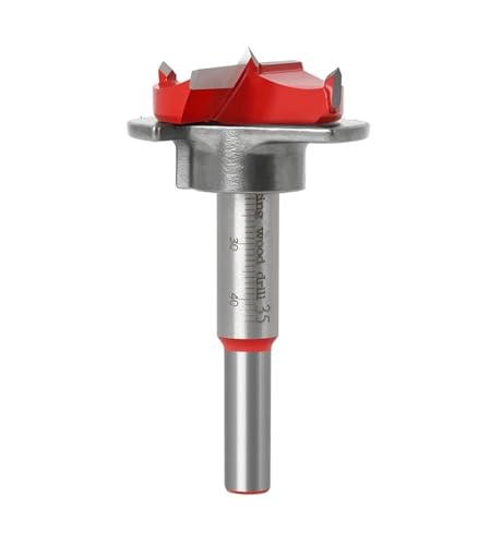 1PC Durchmesser 35mm Einstellbare Hartmetall Bohrer Bits Scharnier Loch Opener Boring Bit Gekippt Bohren Werkzeug Holzbearbeitung von Hameate