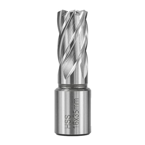 1PC HSS Annular Core Drill Bit Weldon Shank Hole Saw Hollow Drill Bit For Metal Drilling Tools(16x35mm) von Hameate