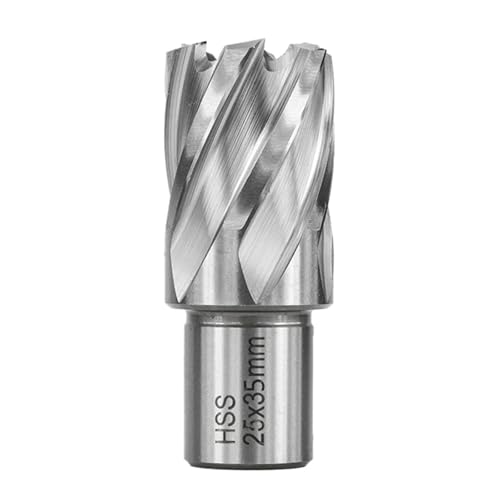 1PC HSS Annular Core Drill Bit Weldon Shank Hole Saw Hollow Drill Bit For Metal Drilling Tools(25x35mm) von Hameate