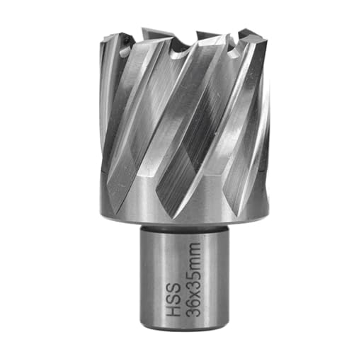 1PC HSS Annular Core Drill Bit Weldon Shank Hole Saw Hollow Drill Bit For Metal Drilling Tools(36x35mm) von Hameate