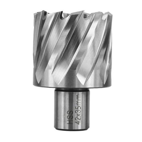 1PC HSS Annular Core Drill Bit Weldon Shank Hole Saw Hollow Drill Bit For Metal Drilling Tools(42x35mm) von Hameate