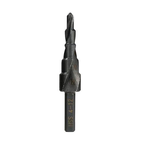 1PC HSS Die Pagode Form Loch Cutter Spirale Kobalt Beschichtet Schritt Kegel Bohrer for Holz(1pc 4-12mm) von Hameate
