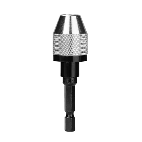 1PC Keyless Bohrfutter Hex Schaft Chuck Adapter Bohrer Bohren Konverter Werkzeug Bohrfutter Klemme(0.3-6.5mm C) von Hameate