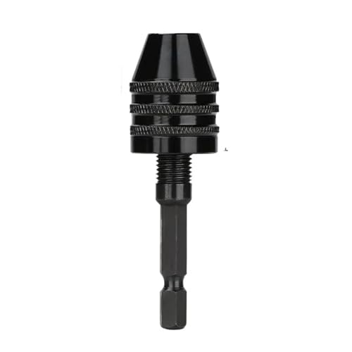 1PC Keyless Bohrfutter Hex Schaft Chuck Adapter Bohrer Bohren Konverter Werkzeug Bohrfutter Klemme(0.3-6.5mm F) von Hameate