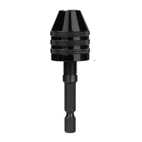 1PC Keyless Bohrfutter Hex Schaft Chuck Adapter Bohrer Bohren Konverter Werkzeug Bohrfutter Klemme(0.3-8mm G) von Hameate