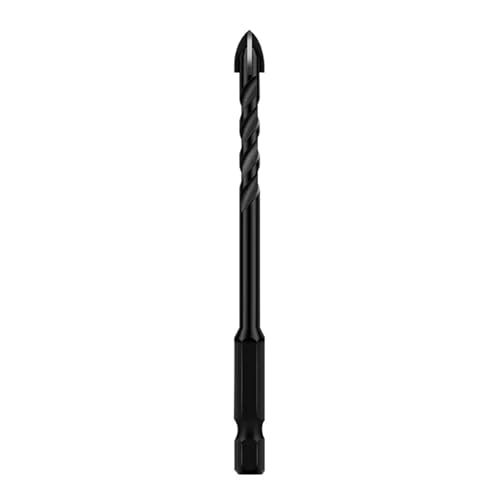 1PC Kreuz Hex Fliesen Bohrer for Glas Beton Keramik Fliesen Loch Opener Wolfram Hartmetall Legierung Bits Werkzeuge(1pc 5mm) von Hameate