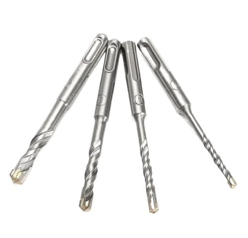 1PC Mauerwerk Traverse Twin Spiral Hammer Bohrer Twist Bohrer for Holzbearbeitung Metall(10mm) von Hameate