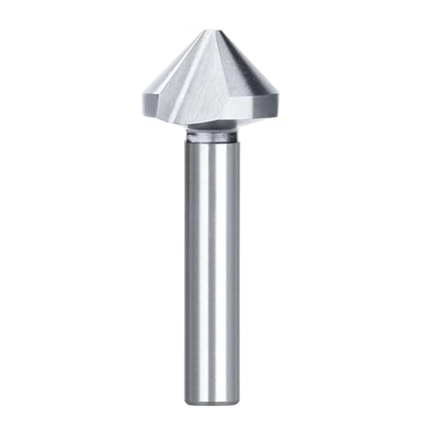 1PC Senker Bohrer 4,5-50mm High Speed ​​Stahl 3 Flöte 90 Grad Anfasen Cutter Holz Metall Loch Bohren Werkzeug(25mm) von Hameate