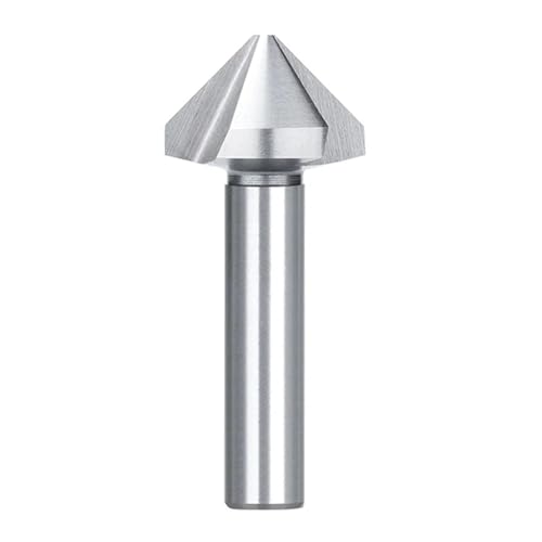 1PC Senker Bohrer 4,5-50mm High Speed ​​Stahl 3 Flöte 90 Grad Anfasen Cutter Holz Metall Loch Bohren Werkzeug(30mm) von Hameate