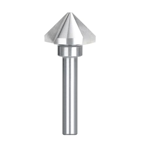 1PC Senker Bohrer 4,5-50mm High Speed ​​Stahl 3 Flöte 90 Grad Anfasen Cutter Holz Metall Loch Bohren Werkzeug(40mm) von Hameate