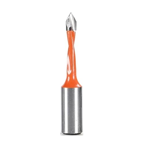 1PC Wolframkarbid-Legierung Gang Bohrer Holzbearbeitung Durchgangsloch Bohrer CNC Router Bit Beständig Lochherstellung(P00306) von Hameate