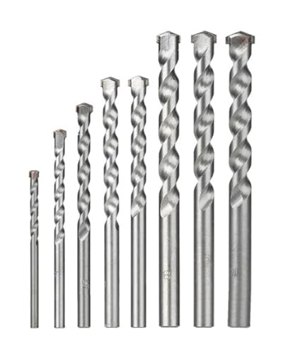 3PCS Wand Bohrer Mauerwerk Bohrer Hartmetall Bohrer for Ziegel Beton Marmor Fliesen Stein Bohren(3PCS 3mm) von Hameate