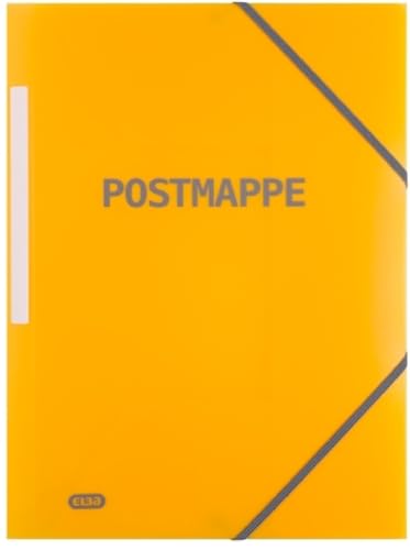 Eckspannermappe 'Postmappe' A4+ PP transluzent gelb Packung mit 20 Stück Eckspannermappe 'Postmappe' A4+ PP transluzent gelb Packung mit 20 Stück von Hamelin GmbH