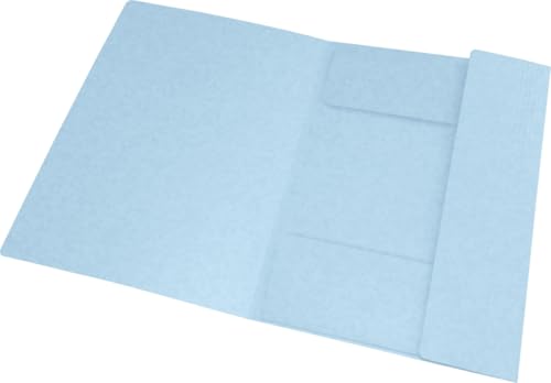 Eckspannmappe Top File+ A4 3 Klappen pastellblau von Hamelin GmbH