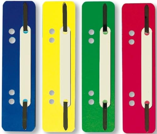 Einhänge-Heftstreifen PP 35x150mm sortiert VE=12x250 Stück von Hamelin GmbH