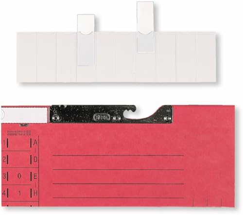 Einsteckschild für Pendelhefter,-mappen,-taschen SK 50x18mm farblos VE=150x50 Stück von Hamelin GmbH